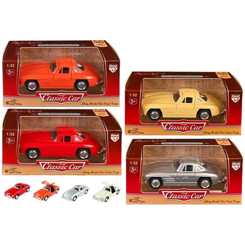 die cast classic car toy model