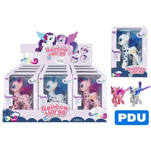 unicorn figure with wings fantasy toy