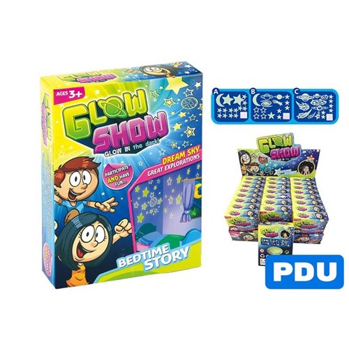 15 piece glow in the dark star wall stickers