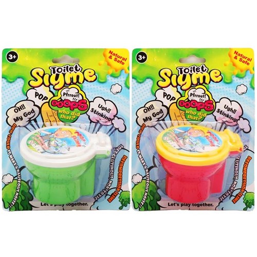 Toilet Slime novelty goo toy