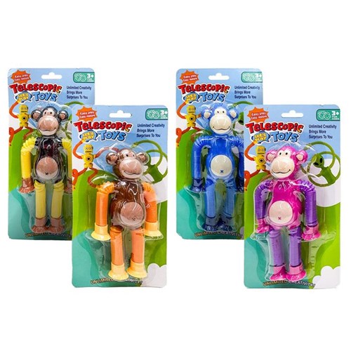 monkey telescopic stretch and connect toy