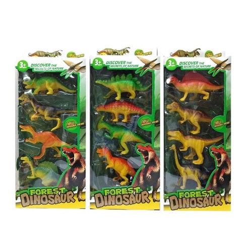4 piece dinosaur figurine toy set