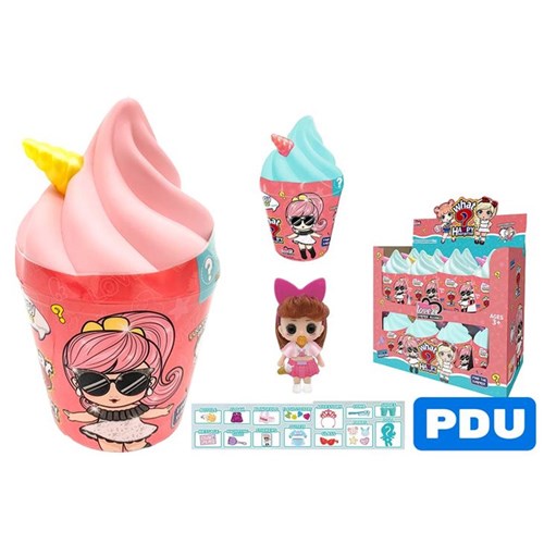 2 to 3 piece happy surprise ice cream cone toy