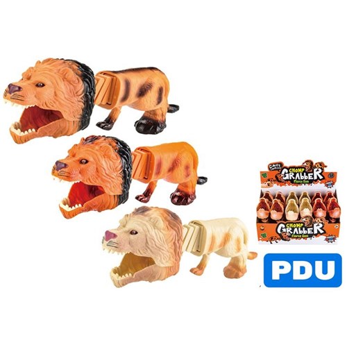 chomp lion grabber toy with moving jaw