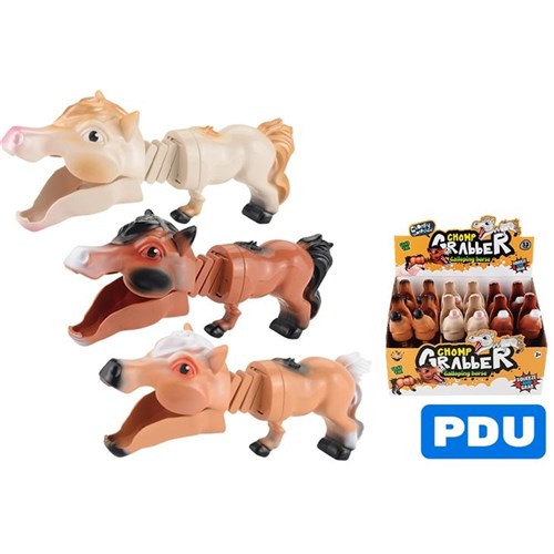 chomp horse grabber toy with jaw action