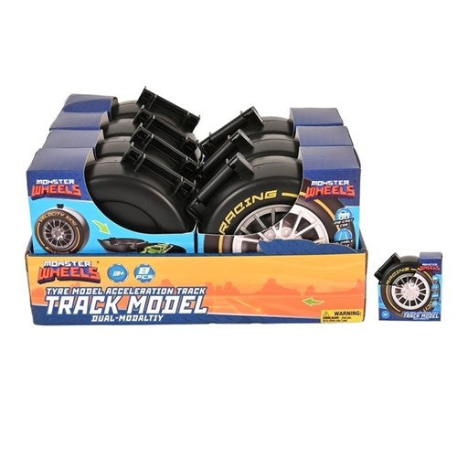 Speedy wheel launcher with die cast toy car