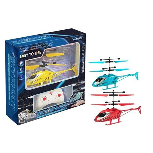 Remote control toy helicopter two piece set
