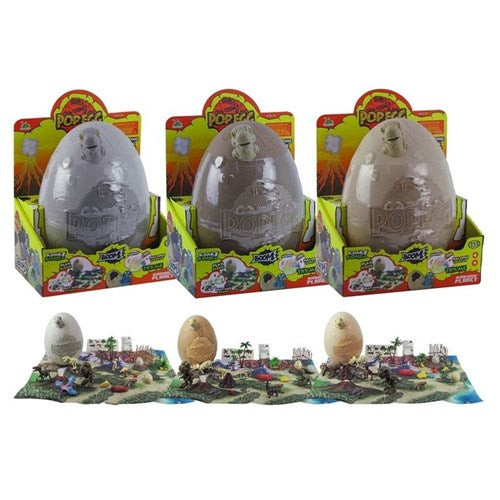 Dinosaur smash egg toy with light and sound effects