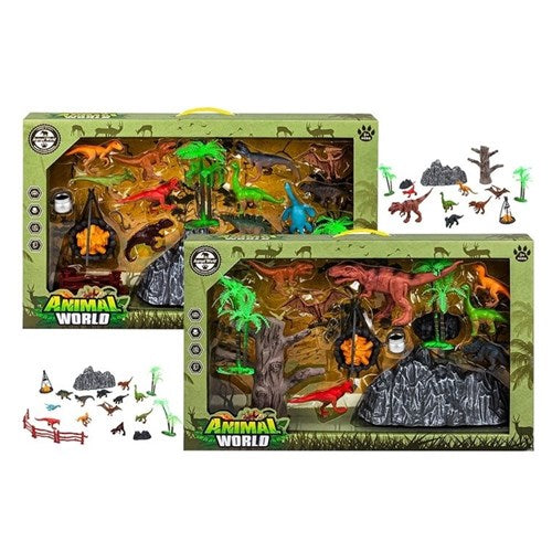 Assorted Dinosaur World play set for children