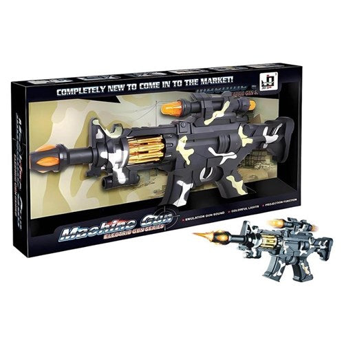 38cm battery operated toy blaster with light and sound