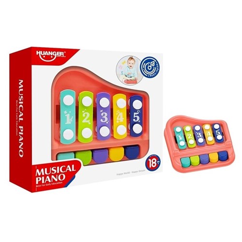 Kids 15cm xylophone in assorted design