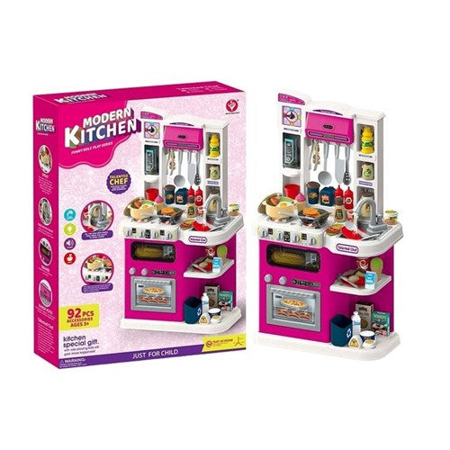 Kids pretend supermarket shop play station