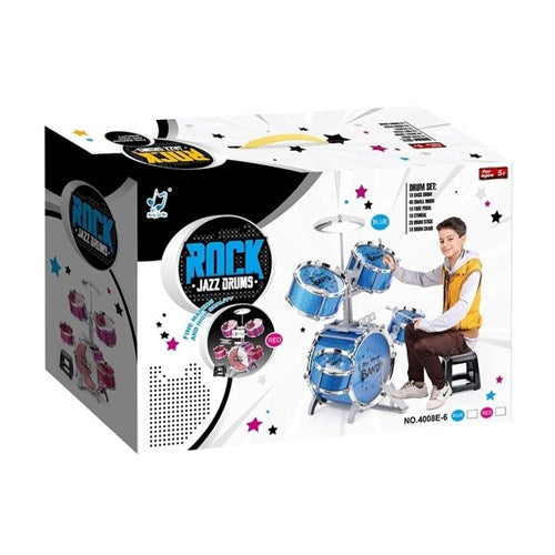 Large kids drum set musical toy