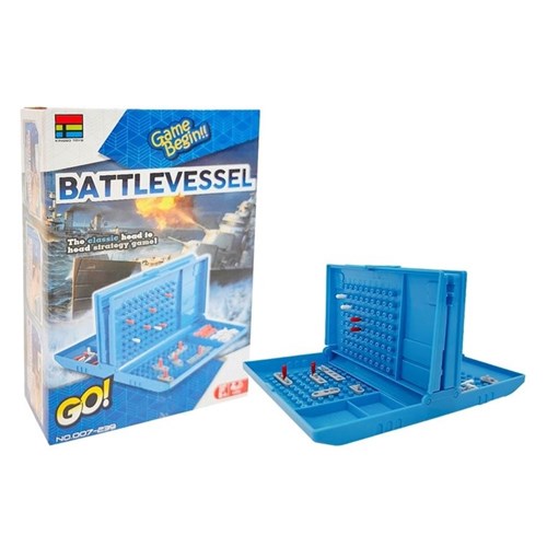 Mini naval battle strategy tabletop game