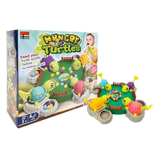 Hungry turtle tabletop family game