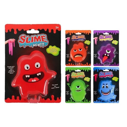 Monster themed sensory slime toy