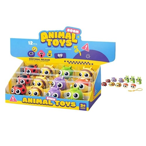 Animal themed bubble blowing squishy toy