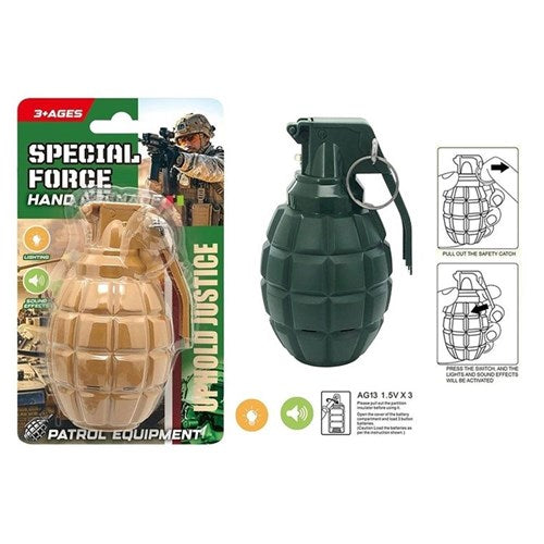 Novelty grenade style toy props