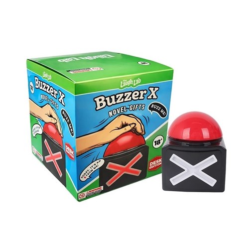Interactive game buzzer for quizzes and party games