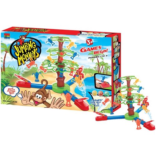jumping monkeys launching family action game