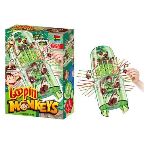 Loop in Monkeys ring toss game for kids