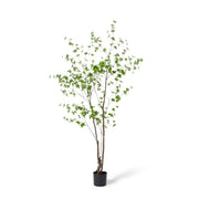 Tall dark green artificial pieris tree – thumbnail