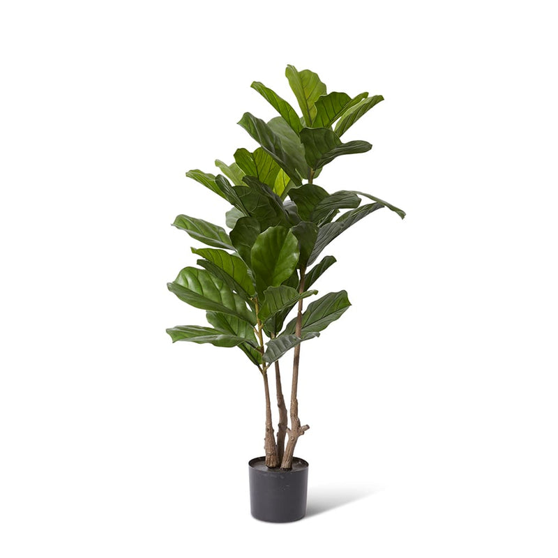 Artificial outdoor green fiddle tree 122cm