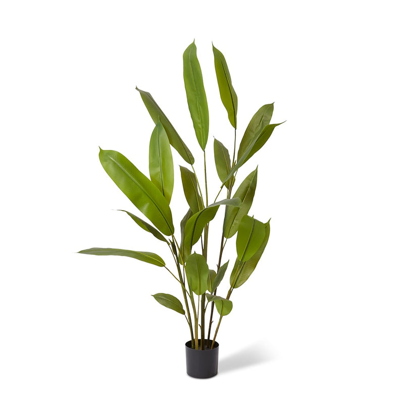 Artificial green heliconia plant 160cm