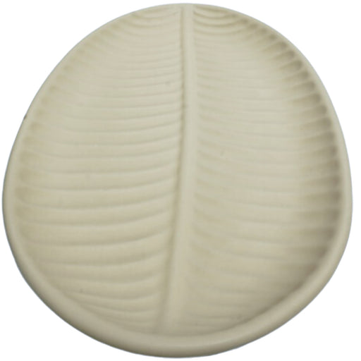 Latte leaf shaped platter tray