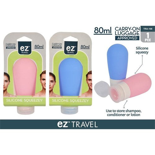 80ml silicone travel bottle