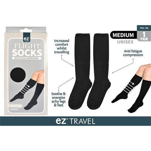 Medium flight compression socks