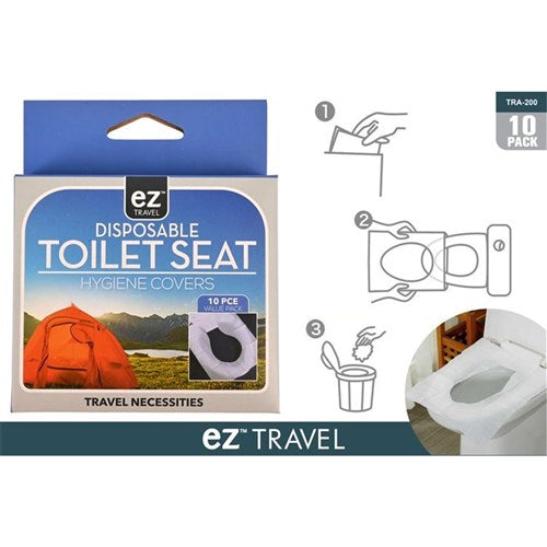Disposable toilet seat covers pack