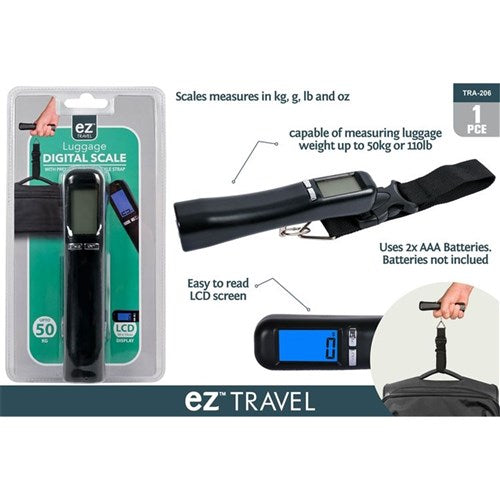 Digital portable luggage scale 50kg
