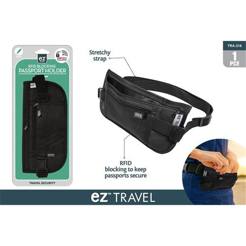 RFID blocking money belt