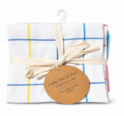 Country Check Tea Towel 3pk 45X65cm – thumbnail