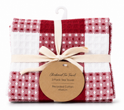 Checkered Tea Towel 3pk 45X65cm – thumbnail