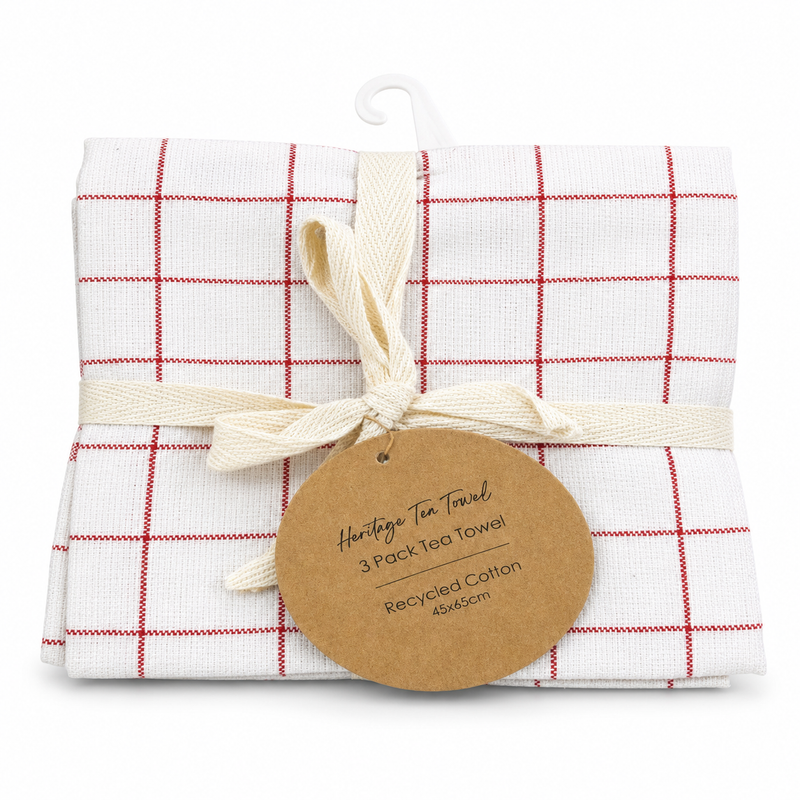 Heritage Tea Towel 3pk 45X65cm