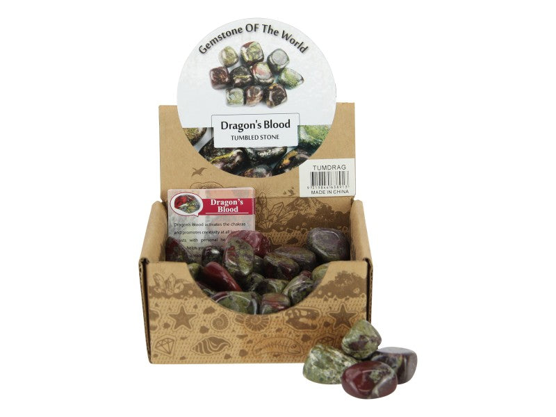 Bloodstone Tumbled Stone 2-3cm