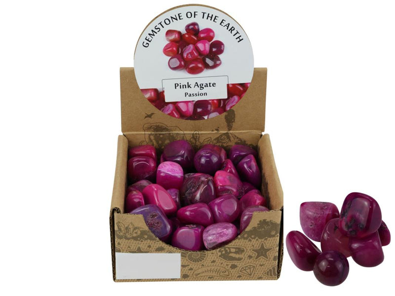 Pink Agate Gemstone 2-3cm