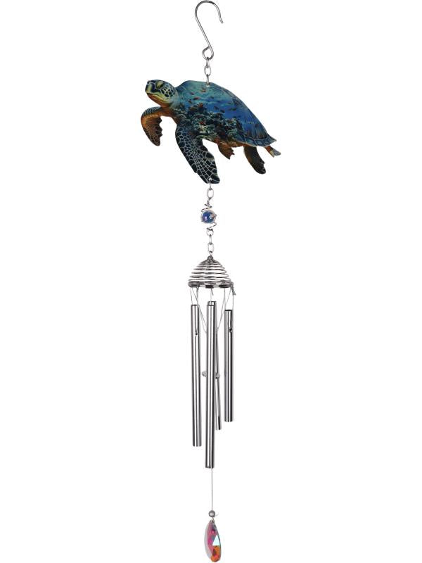 Metal Turtle Wind Chime 60cm
