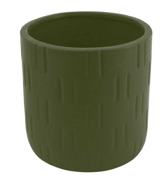 Temperance Planter Green 17x17cm