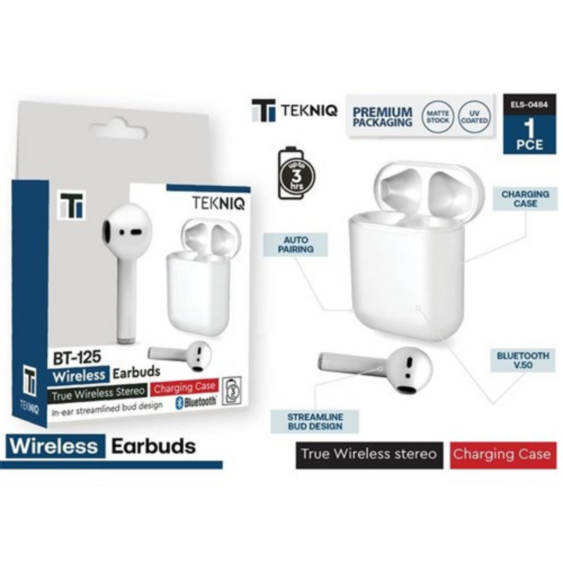 Ronis TWS Wireless Buds with Charging Case
