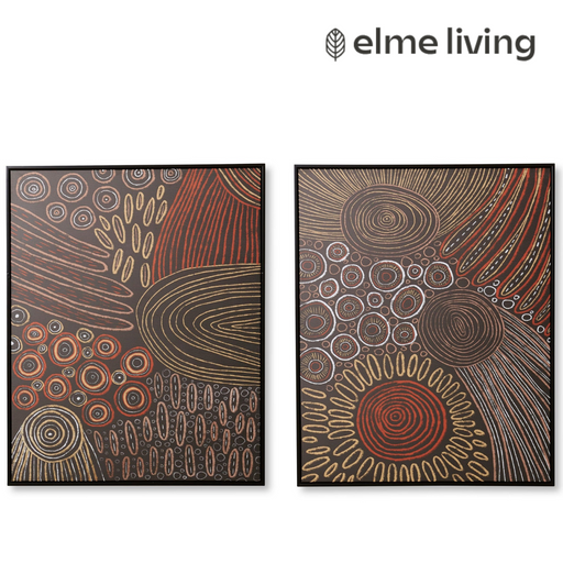 Ronis Tarcoola Canvas Wall Art 80x100cm Mixed Assorted
