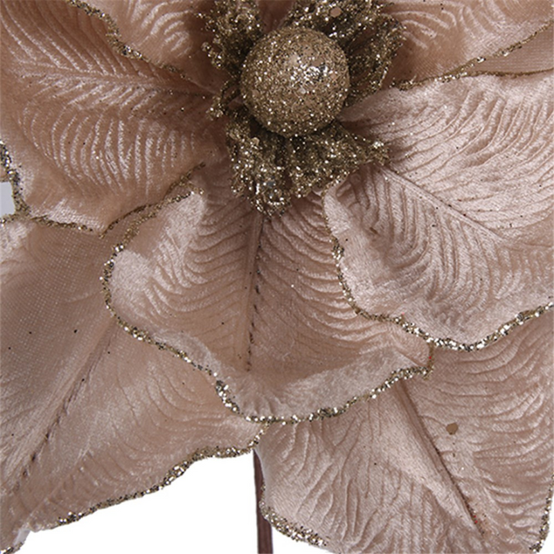 Ronis Taupe Magnolia 30cm With 50cm Stem