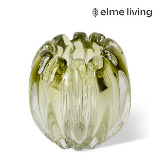 Ronis Thandie Vase Green 19x19x17cm
