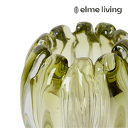 Ronis Thandie Vase Green 19x19x17cm – thumbnail