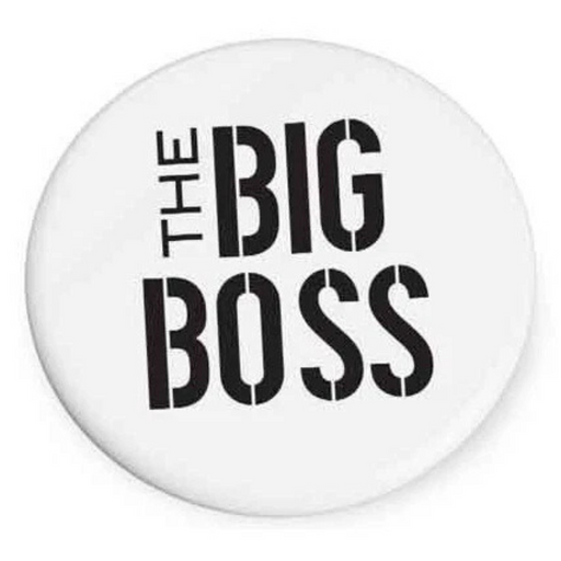 Ronis The Big Boss - Beautiful On The Inside Coaster 10cm