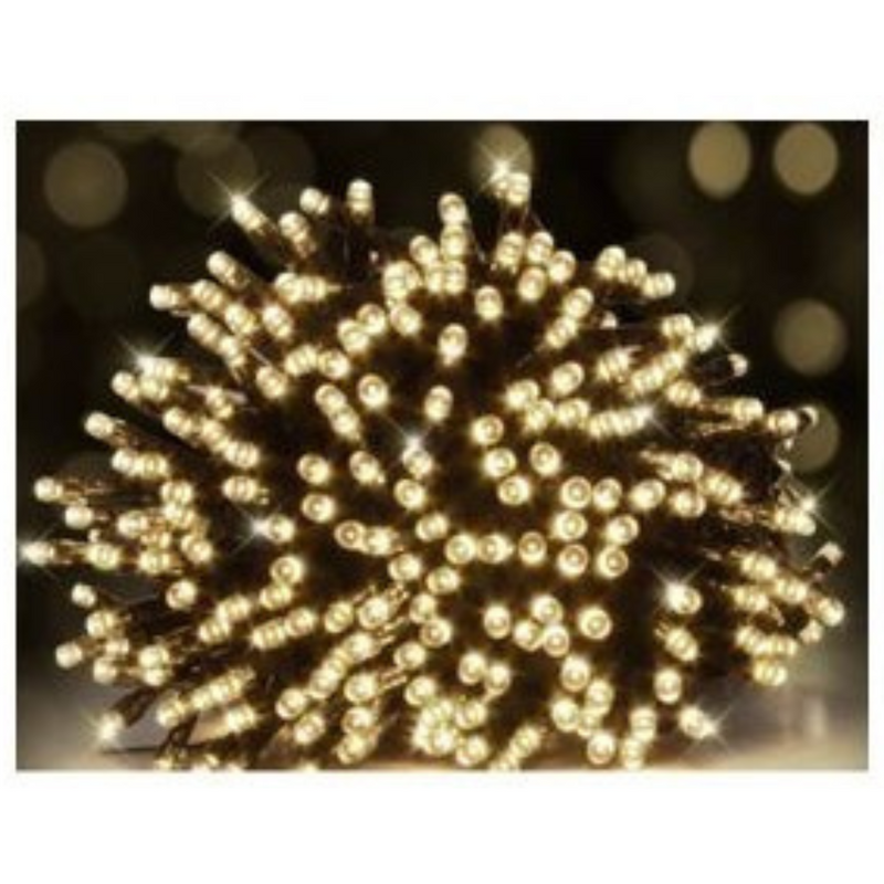 Ronis Timer Lights LED 100 Battery Operated in Jar Warm White