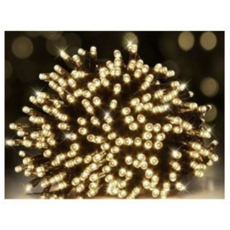 Timer Lights LED 200 Battery Operated in Jar Warm White – Decorative fairy lights for Christmas, weddings, parties, and home décor