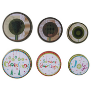 Ronis Tin Container 14x11x11cm Large 2 Asstd